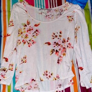 Flowery crop top